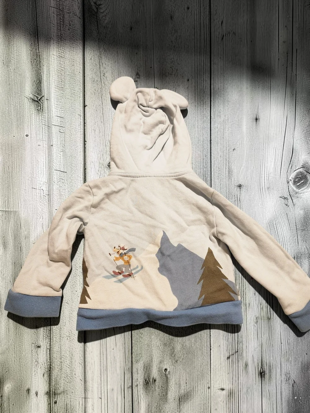 Disney Baby Goofy Ski Hoodie w/ Mickey Ears [Size] 18-24M